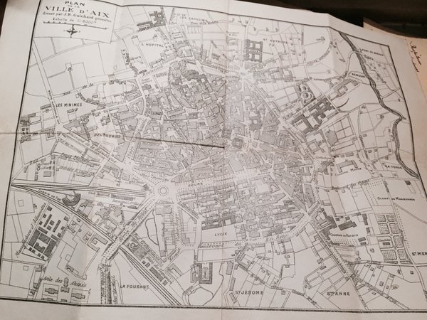 I did find a map of @Aix_Provence in the basement #MadeleineprojectEN https://t.co/RumOgjgrH1